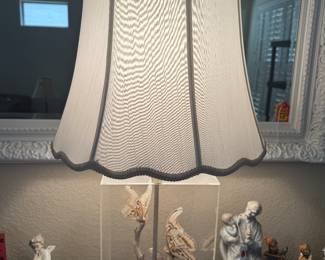 Vintage 1950s rare moth lamp
