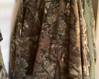 Camouflage fleece hoodies