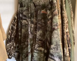 Camouflage coats