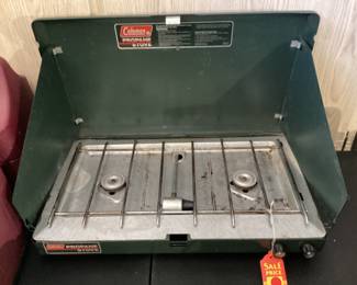 Coleman two burner propane stove