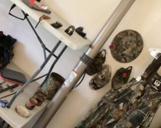 Telescoping fishing pole storage tube