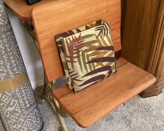 Antique child’s Oak school desk