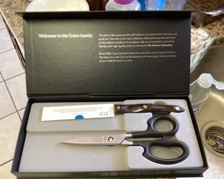 Cutco, knife, and scissor set brand new inbox