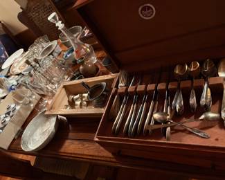 Silver cutlery