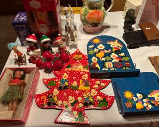 holiday and vintage decor, Peruvian items
