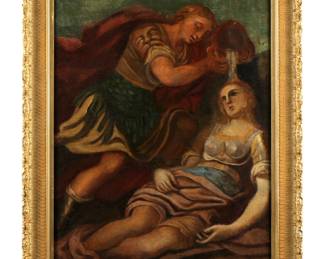 Lot 202: Italian Old Master Style Mythological Painting