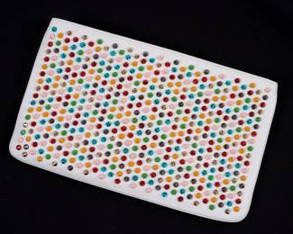 Lot 163a: Christian Louboutin Loubiposh Spiked Crossbody Bag