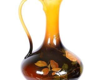 Lot 56: 1893 Rookwood Pottery Valentien Large Ewer