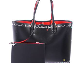 Lot 153a: Christian Louboutin Cabata East West Tote Bag
