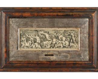 Lot 317: Galestruzzi Apollo and Diana Attack Niobe Etching