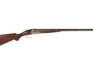 Lot 267: 1895 Parker Brothers 12 Gauge Double Barrel Shotgun