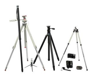 Lot 464: Collection of Camera Tripods and Accessories
