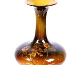 Lot 32: 1893 Charles Dibowski Rookwood Pottery Vase 433C