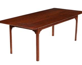 Lot 169a: D.R. Dimes Cherry Porringer Top Dining Table