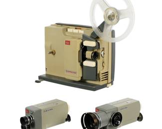 Lot 461: Two Vintage Leica Movie Cameras and a Projector