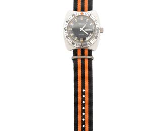 Lot 208: Vintage Bulova Snorkel 666 Divers Wrist Watch