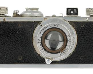 Lot 170: 1930 Leica I Chrome Camera Hektor 2.5/50mm Lens