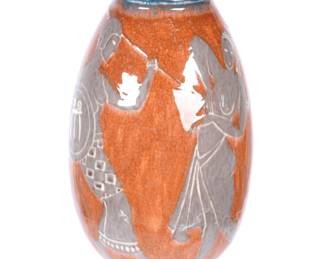 Lot 59: Rookwood Pottery Elizabeth Barrett Classical Vase