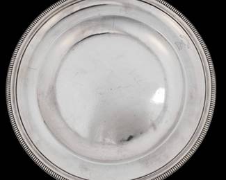 Lot 134: French Jean-Baptiste-Claude Odiot Silver Salver