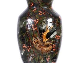 Lot 30: Monumental Rookwood Pottery Valentien 1882 Vase