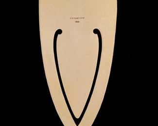 Lot 123b: Tiffany & Co. 14k Gold Bookmark