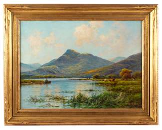 Lot 157a: Alfred de Breanski Jr. The West Highlands Landscape