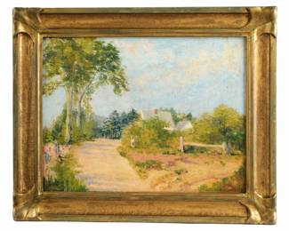 Lot 341: attr. Charles P Gruppe Montclair NJ Landscape
