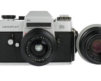 Lot 171: Leica Leicaflex Camera Emarit-R, Summicron-R Lens