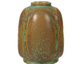 Lot 140: Chicago Crucible Art Pottery Vase