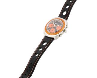 Lot 190: LeCoultre 2646 Chronograph Wrist Watch