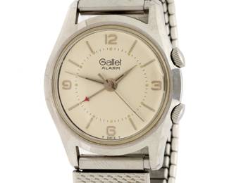 Lot 118: Vintage Gallet Alarm Manual Wrist Watch