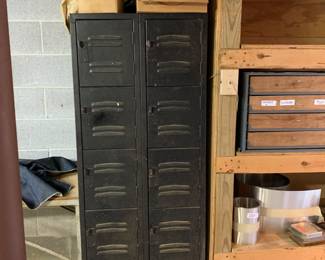 Lockers for storage