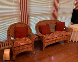 Beautiful wicker set
