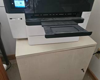 currently hooked up and printing fresh ink