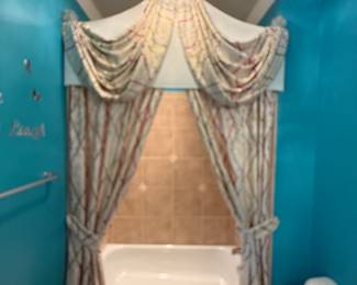Custom shower curtains