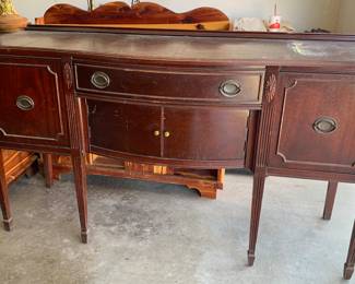 Buffet, matches dining table and chairs