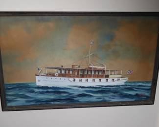 Watercolor  signed Joe Selby 1924