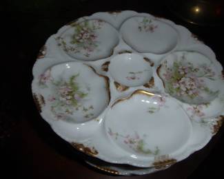 Limoges Oyster Plates (6)