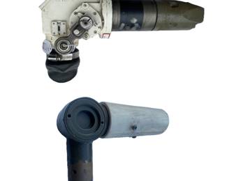 04 2 Items US ARMY Tank Periscope Elbow Gunscope Telescope US Army.