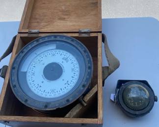 Two WWII Vintage Compasses