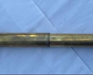 Ranton LONDON Antique Brass Y Tube Telescope