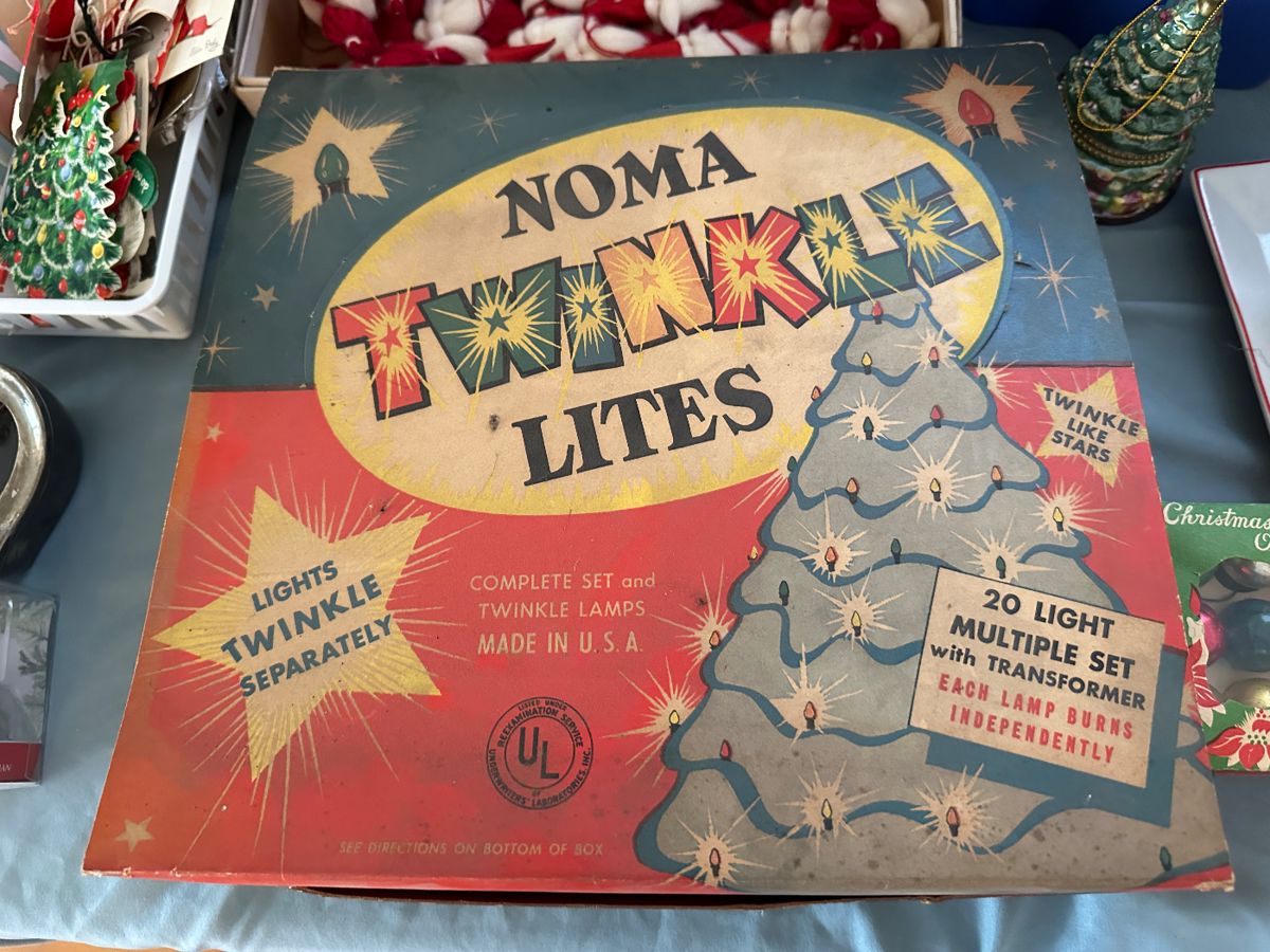 Vintage Christmas treasures.....