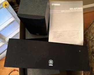 Yamaha surround sound speakers