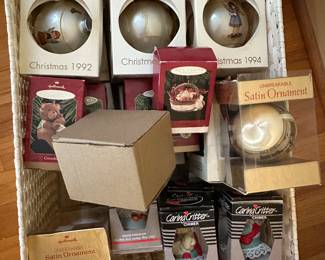 Hallmark ornaments