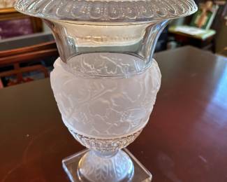 Shannon crystal 12" vase