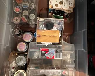 Sewing notions and buttons