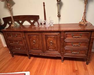 Drexel dresser and matching headboard