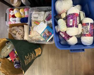 Skeins of yarn!