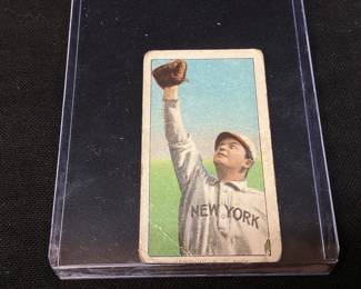 1909-1911 T206 CHARLIE HEMPHILL SWEET CAPORAL CIGARETTE TOBACCO BASEBALL CARD, NEW YORK HIGHLANDERS