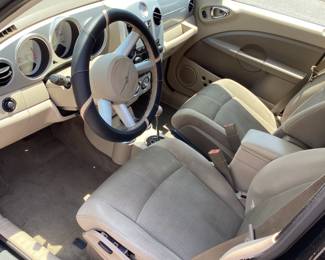 2006 Chrysler PT CRUISER TOURING VIN: 3A8fy8b16t251149 Miles: 75834 Engine: 2.6 LITER Color: BLACK 2006 CHRYSLER PT-CRUISER TOURING SPORT WAGON, 75,834 MILES. CAR IS IN GOOD RUNNING CONDITION. 4 SPEED AUTOMATIC, 2.4L INLINE ENGINE, SOME PAINT/CLEAR COAT ISSUES ON ROOF.